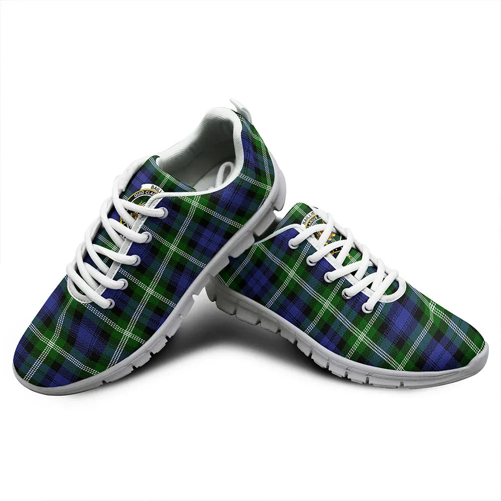 Baillie Modern Tartan Classic Crest Sneakers