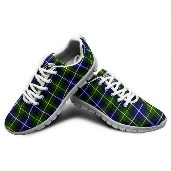 MacNeill of Barra Modern Tartan Classic Crest Sneakers