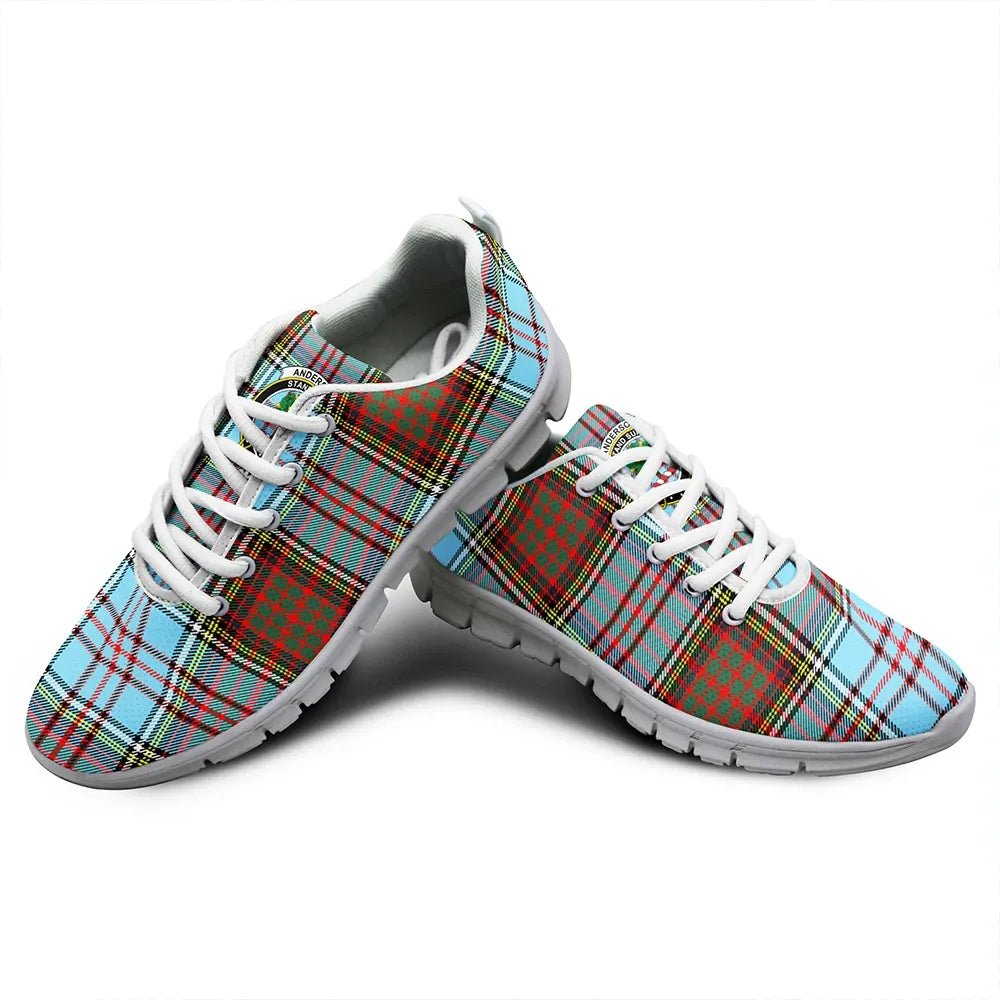 Anderson Ancient Tartan Classic Crest Sneakers