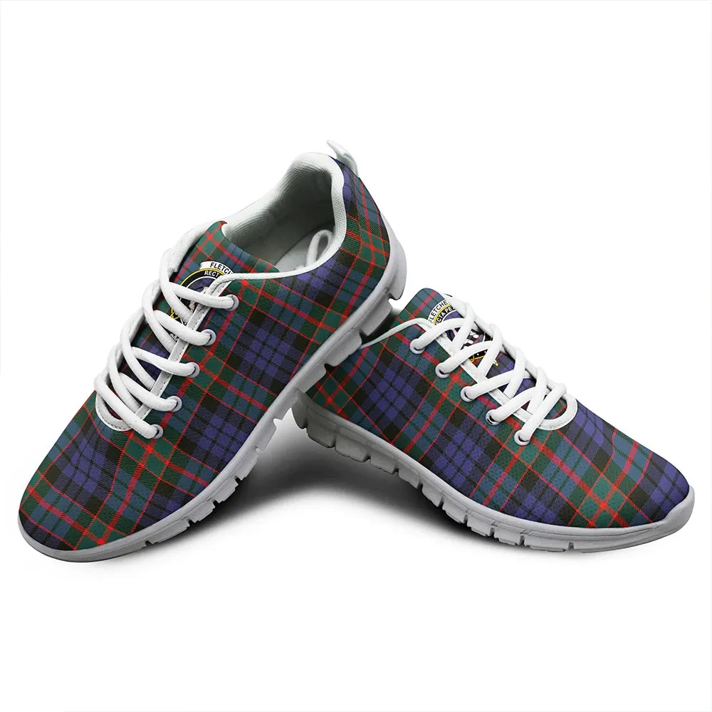 Fletcher of Dunans Tartan Classic Crest Sneakers