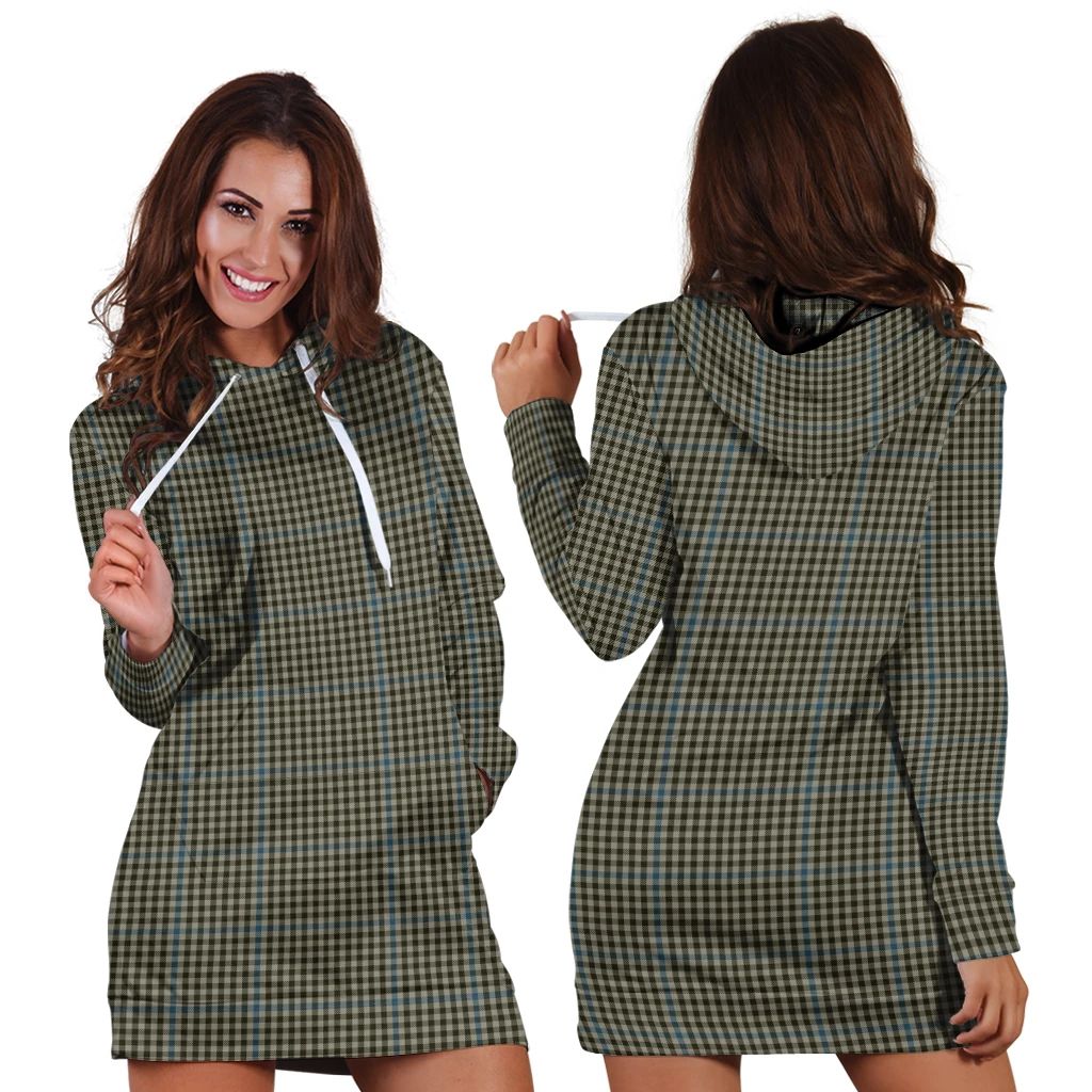 Haig Check Tartan Classic Hoodie Dress