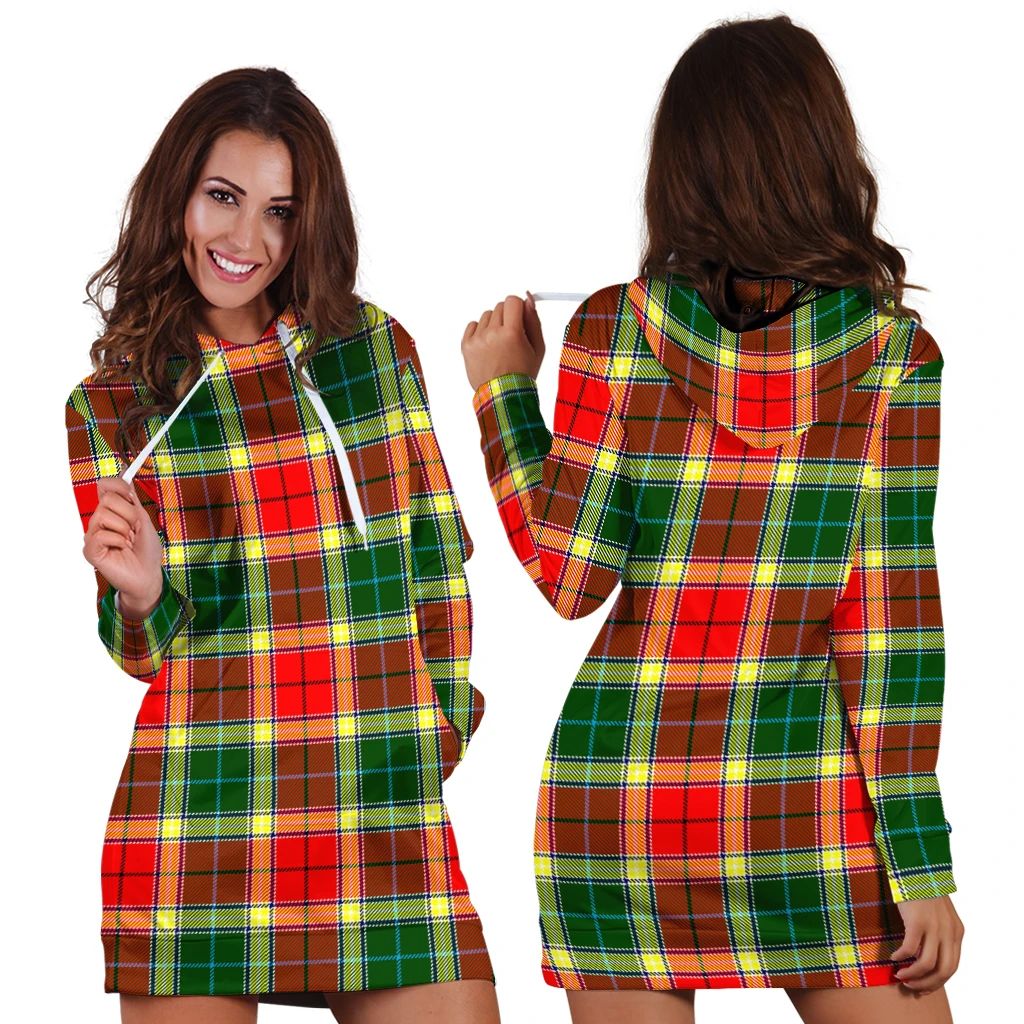 Gibbs Tartan Classic Hoodie Dress