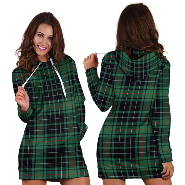 MacAulay Hunting Ancient Tartan Classic Hoodie Dress