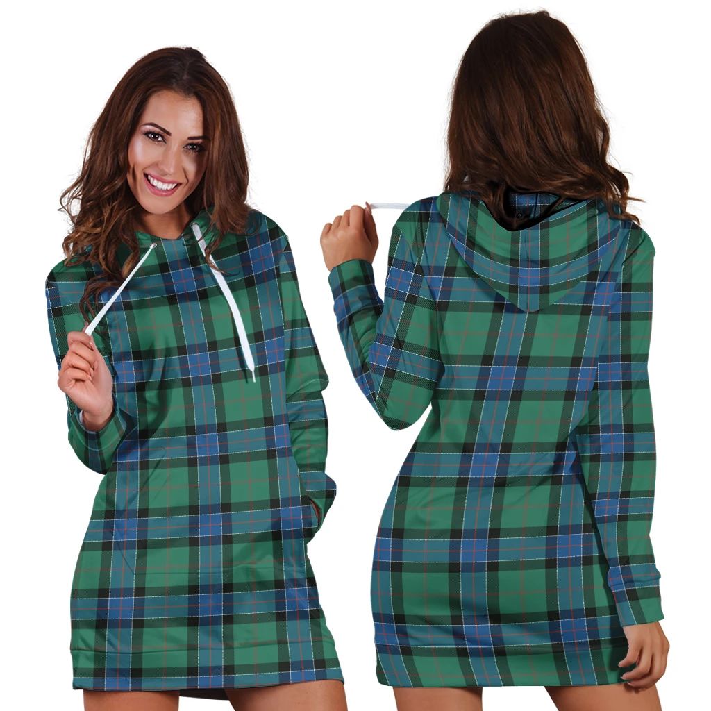 Sinclair Hunting Ancient Tartan Classic Hoodie Dress