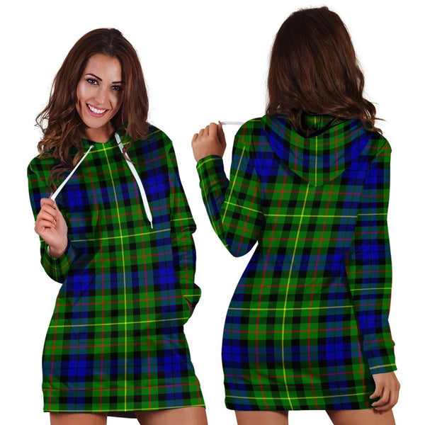 Rollo Modern Tartan Classic Hoodie Dress