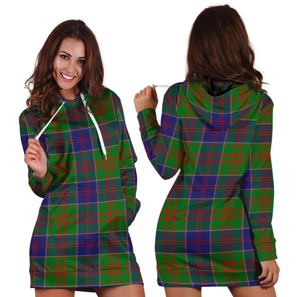 Stewart of Appin Hunting Modern Tartan Classic Hoodie Dress