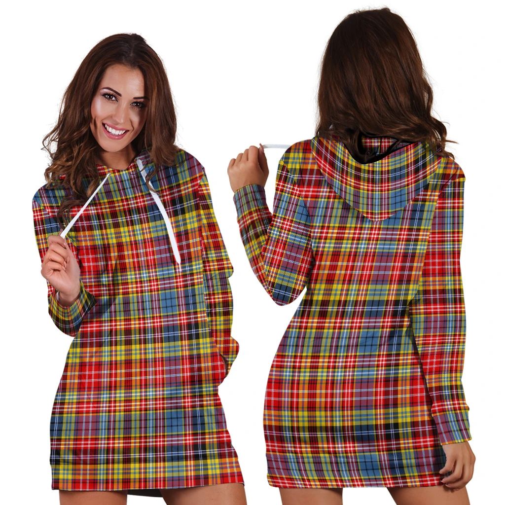 Drummond of Strathallan Tartan Classic Hoodie Dress