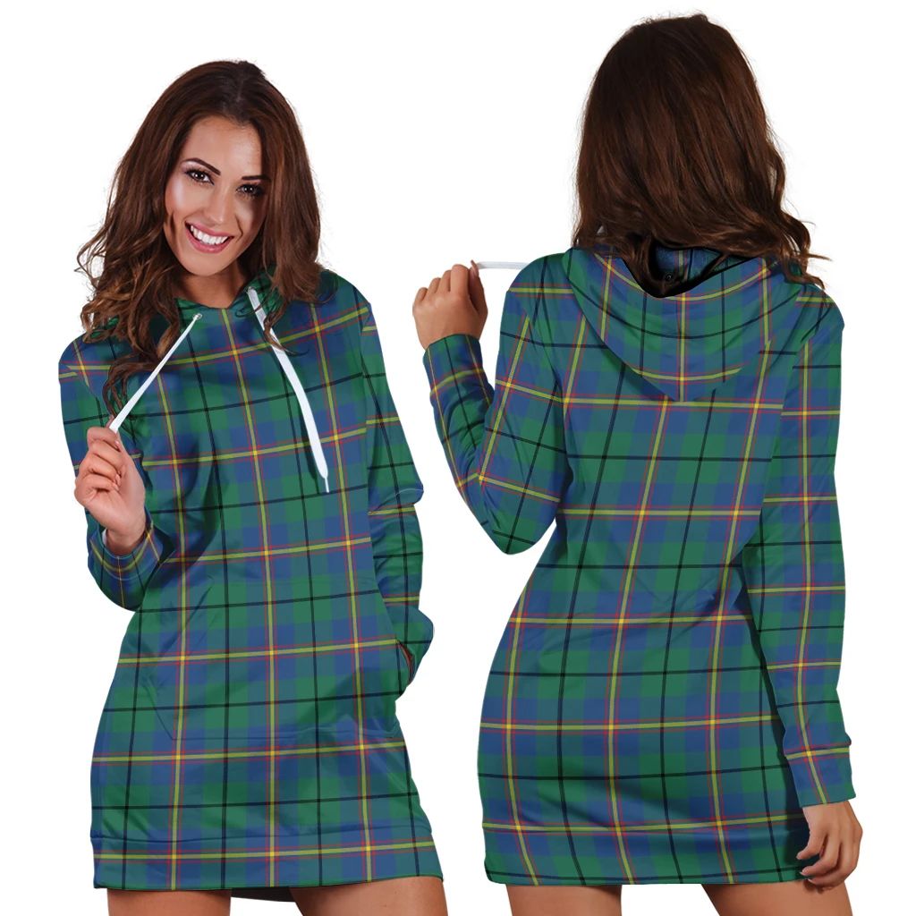 Carmichael Ancient Tartan Classic Hoodie Dress