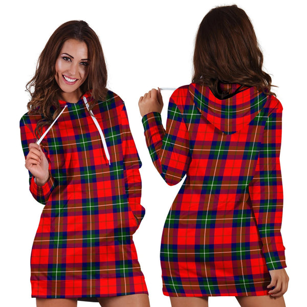 Ruthven Modern Tartan Classic Hoodie Dress