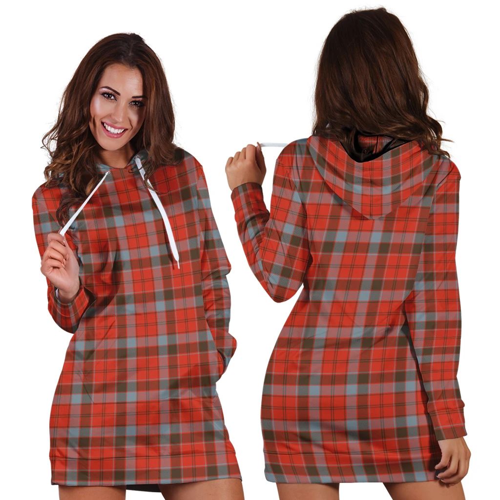 Robertson Weathered Tartan Classic Hoodie Dress