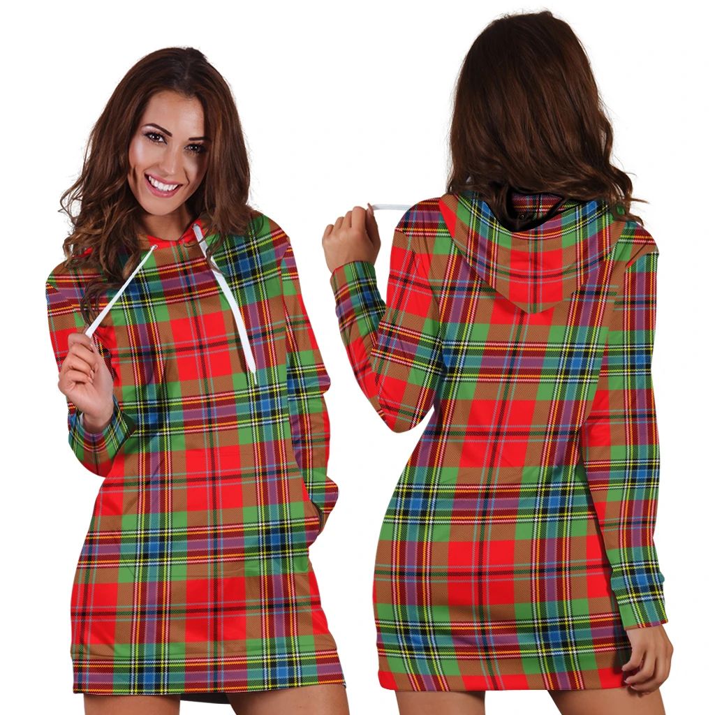 MacLean of Duart Modern Tartan Classic Hoodie Dress