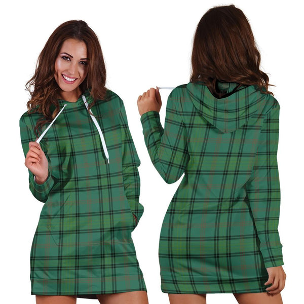 Ross Hunting Ancient Tartan Classic Hoodie Dress