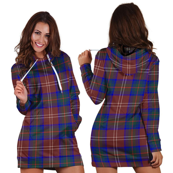 Chisholm Hunting Modern Tartan Classic Hoodie Dress