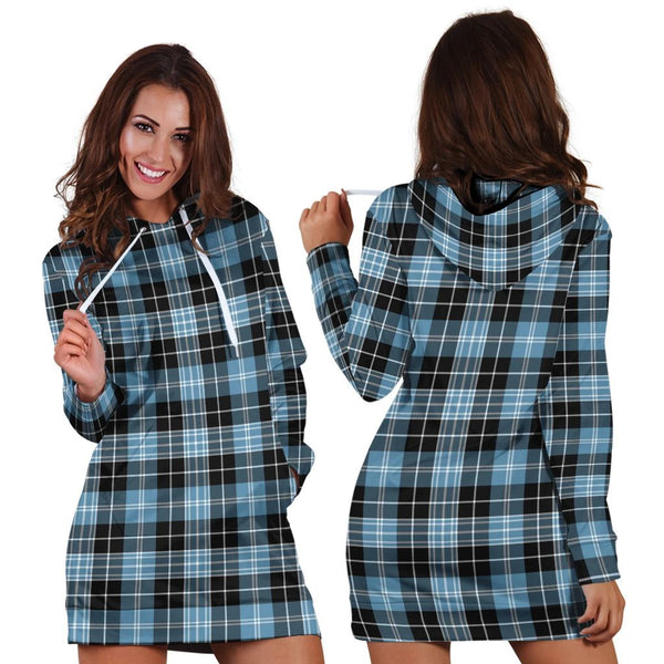 Clark Ancient Tartan Classic Hoodie Dress