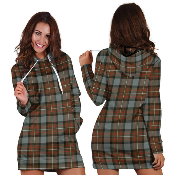 Fergusson Weathered Tartan Classic Hoodie Dress