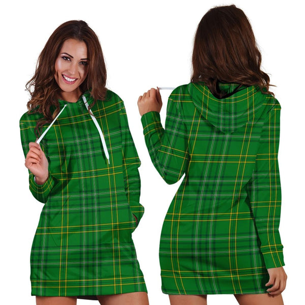 Wexford County Tartan Classic Hoodie Dress