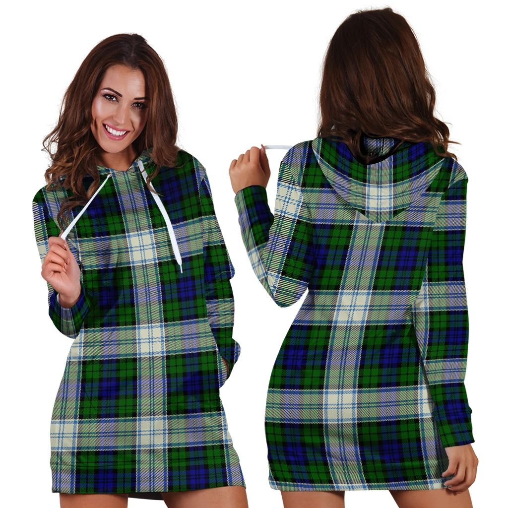 Blackwatch Dress Modern Tartan Classic Hoodie Dress