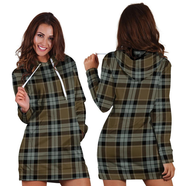 Graham of Menteith Weathered Tartan Classic Hoodie Dress