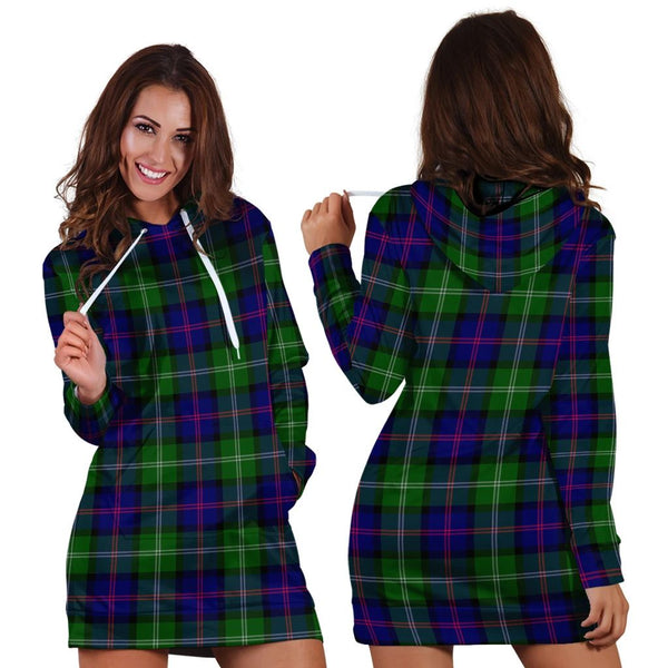 MacThomas Modern Tartan Classic Hoodie Dress