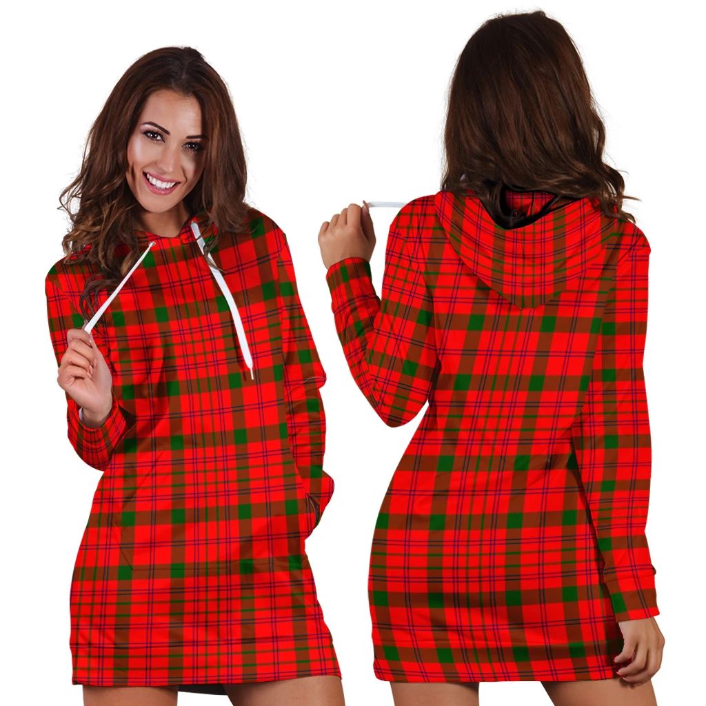 MacDonnell of Keppoch Modern Tartan Classic Hoodie Dress