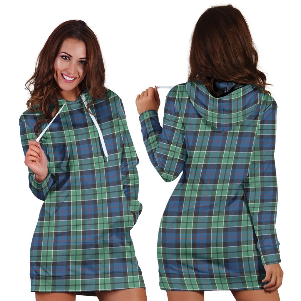 Leslie Hunting Ancient Tartan Classic Hoodie Dress