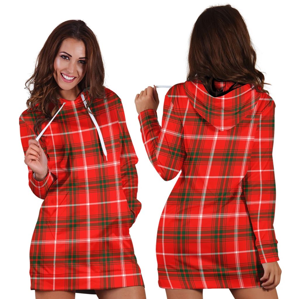 Duke of Rothesay Modern Tartan Classic Hoodie Dress