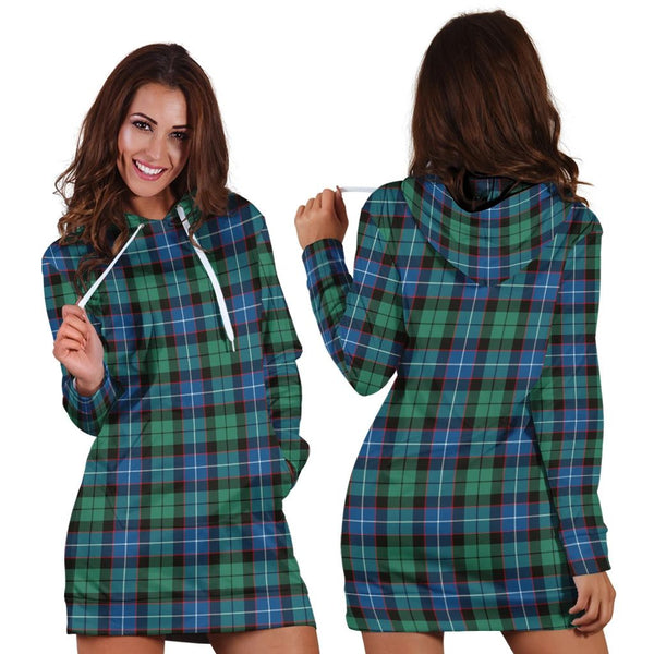 Hunter Ancient Tartan Classic Hoodie Dress