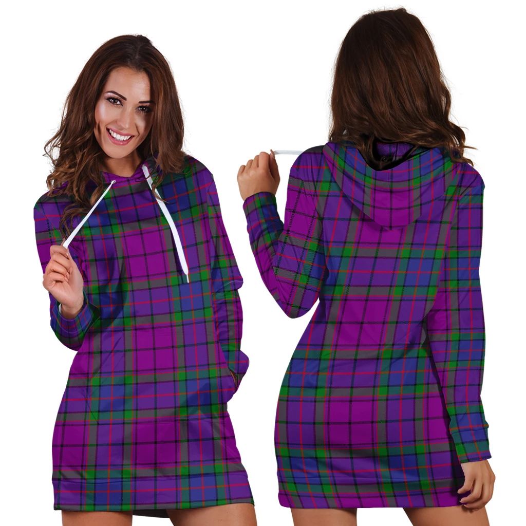 Wardlaw Modern Tartan Classic Hoodie Dress