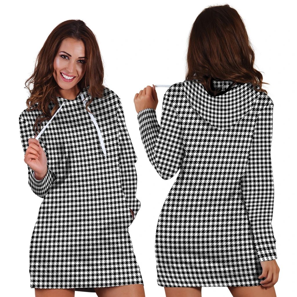 Shepherd Tartan Classic Hoodie Dress