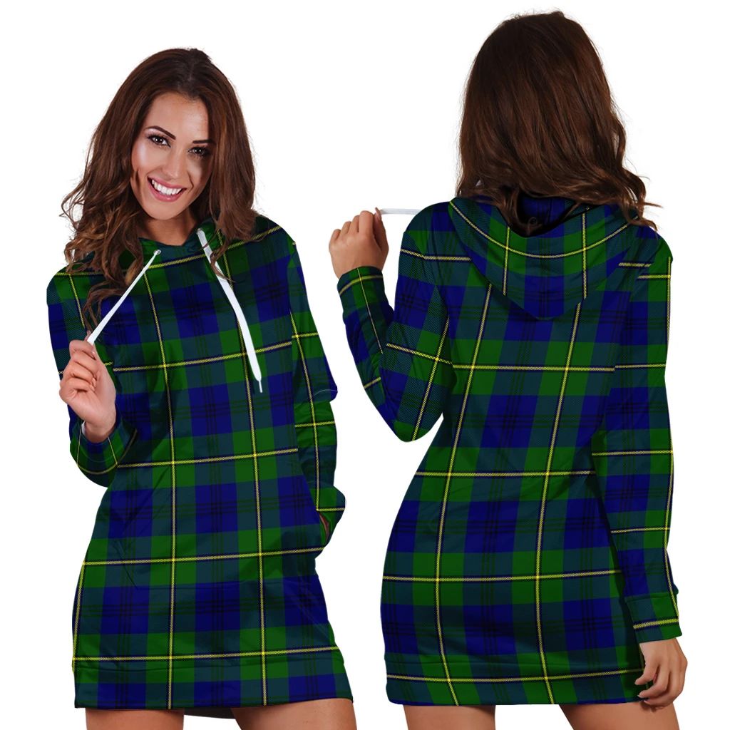 Johnston Modern Tartan Classic Hoodie Dress