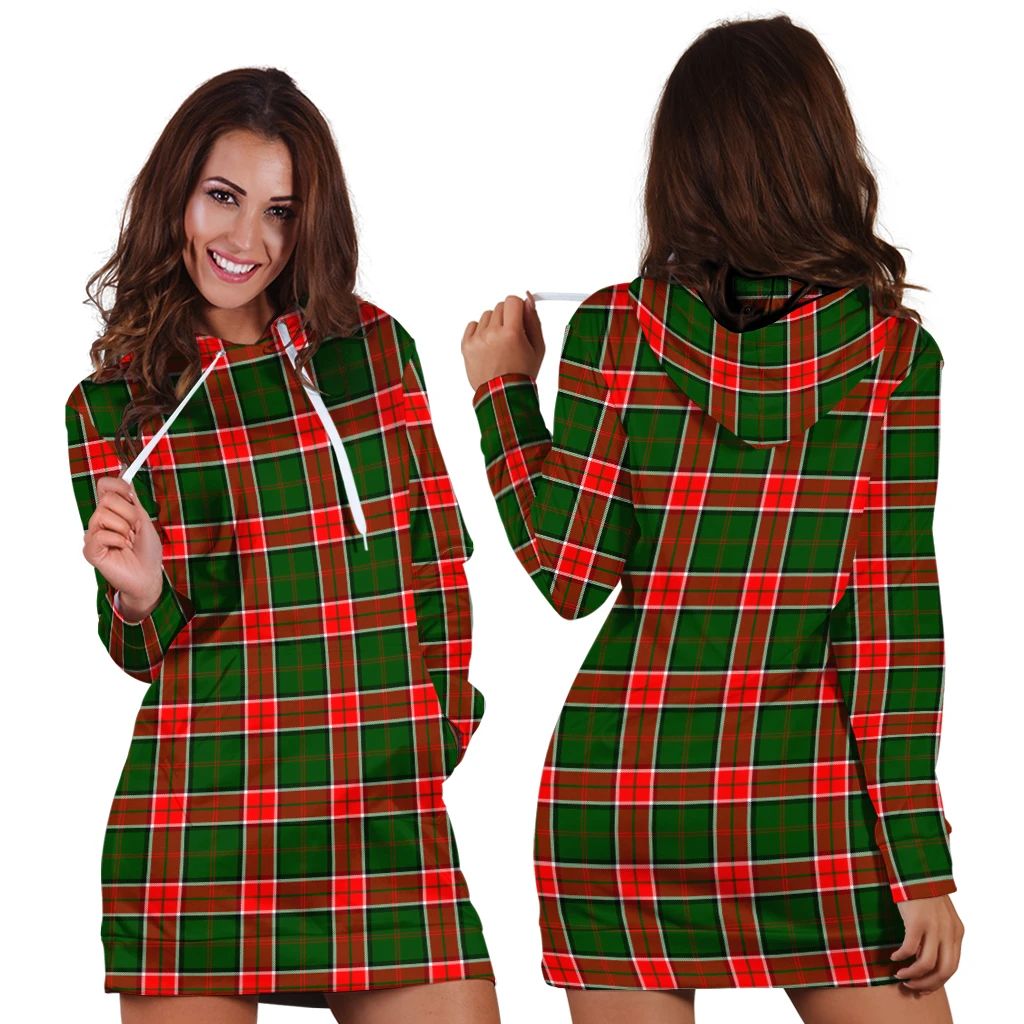 Pollock Modern Tartan Classic Hoodie Dress