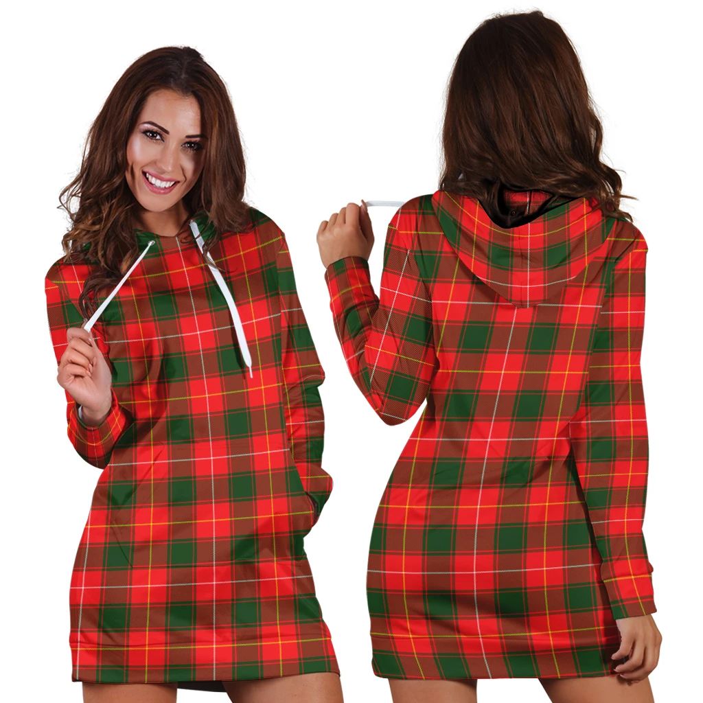 MacPhee Modern Tartan Classic Hoodie Dress