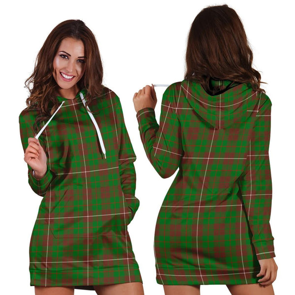 MacKinnon Hunting Modern Tartan Classic Hoodie Dress