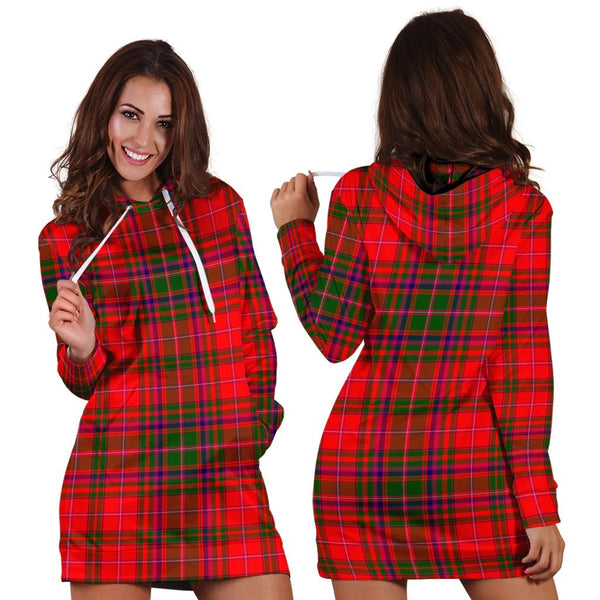 MacDougall Modern Tartan Classic Hoodie Dress