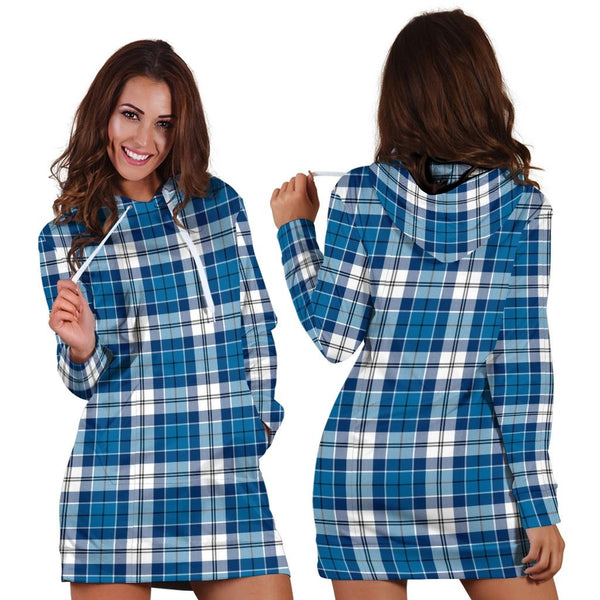 Strathclyde District Tartan Classic Hoodie Dress