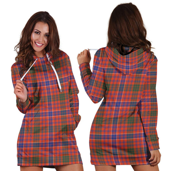 MacRae Ancient Tartan Classic Hoodie Dress