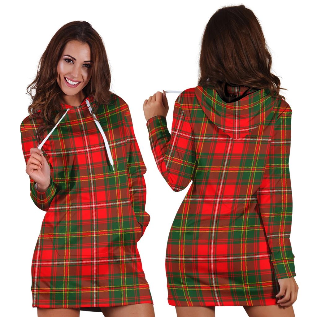 Hay Modern Tartan Classic Hoodie Dress