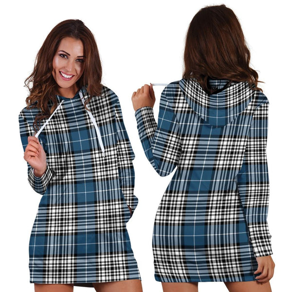 Napier Modern Tartan Classic Hoodie Dress