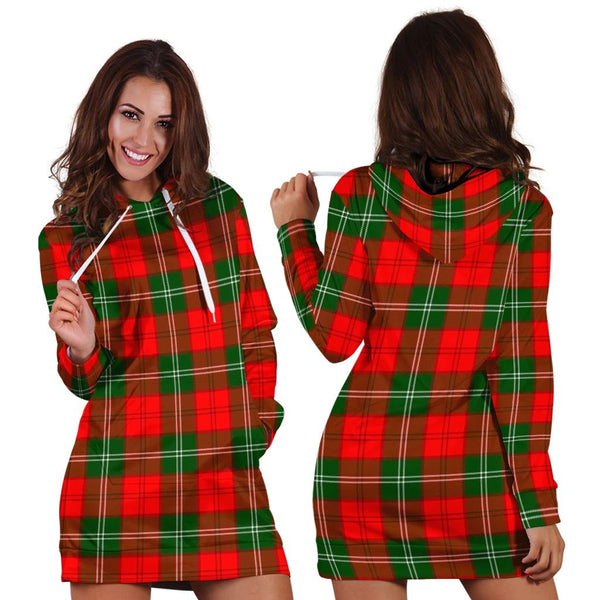 Lennox Modern Tartan Classic Hoodie Dress