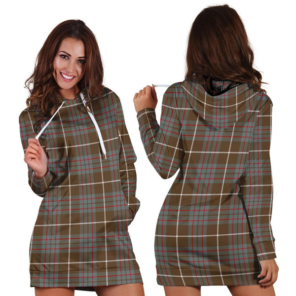 MacIntyre Hunting Weathered Tartan Classic Hoodie Dress