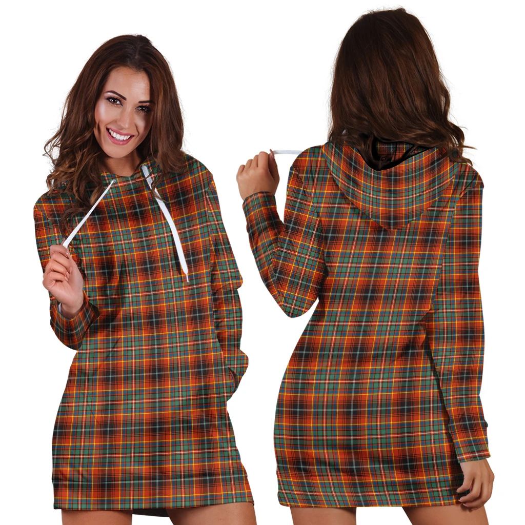 Innes Ancient Tartan Classic Hoodie Dress