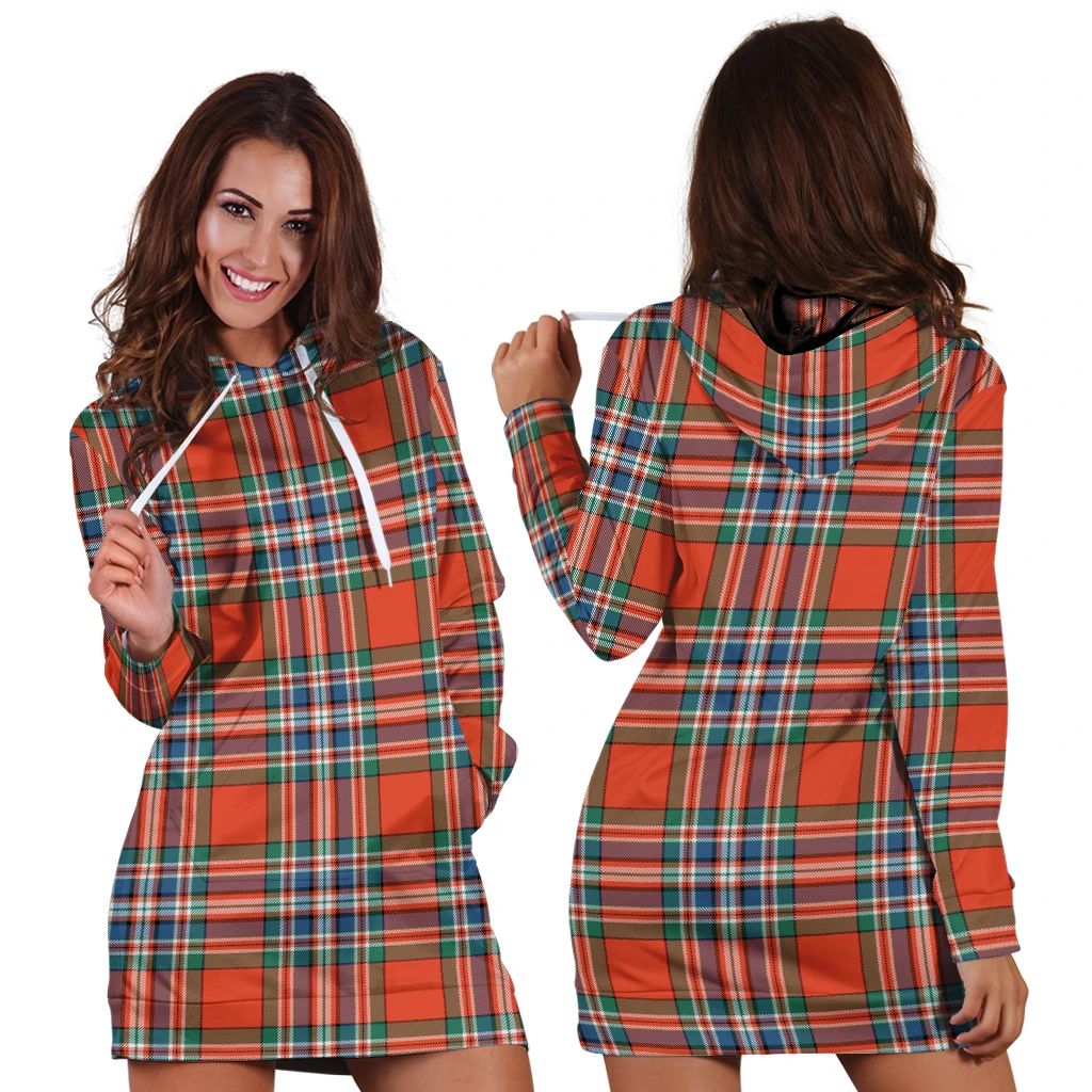 MacFarlane Ancient Tartan Classic Hoodie Dress