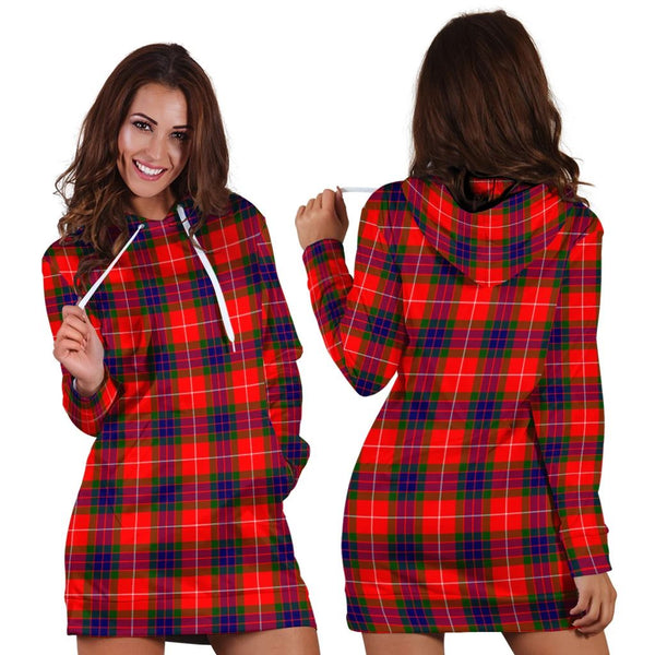 Fraser Modern Tartan Classic Hoodie Dress