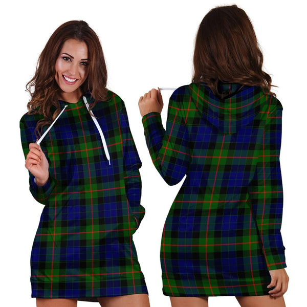 Gunn Modern Tartan Classic Hoodie Dress