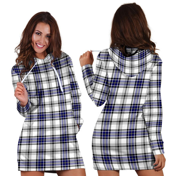 Hannay Modern Tartan Classic Hoodie Dress