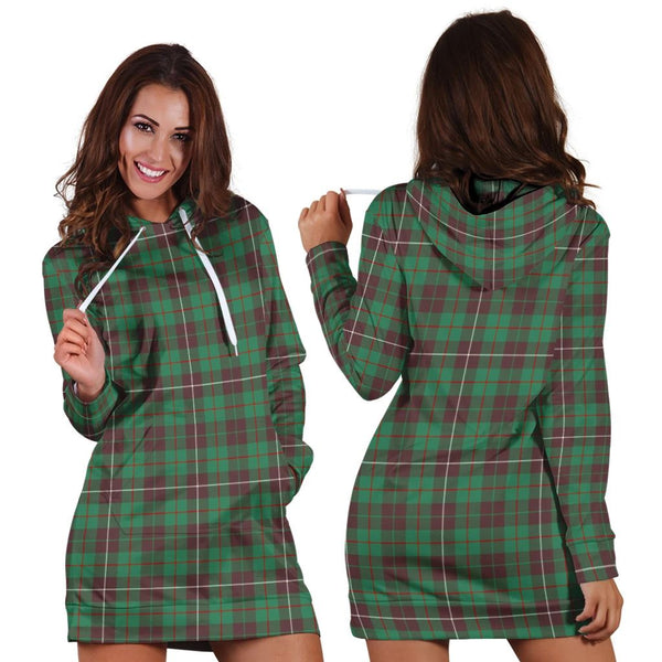 MacKinnon Hunting Ancient Tartan Classic Hoodie Dress