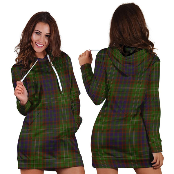 Cunningham Hunting Modern Tartan Classic Hoodie Dress