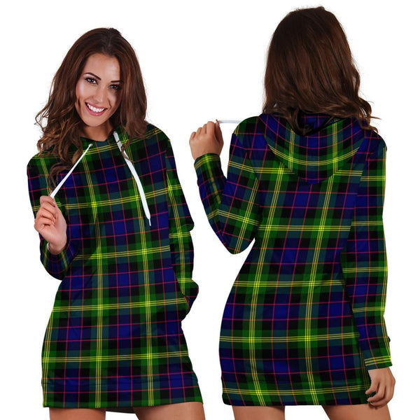 Watson Modern Tartan Classic Hoodie Dress