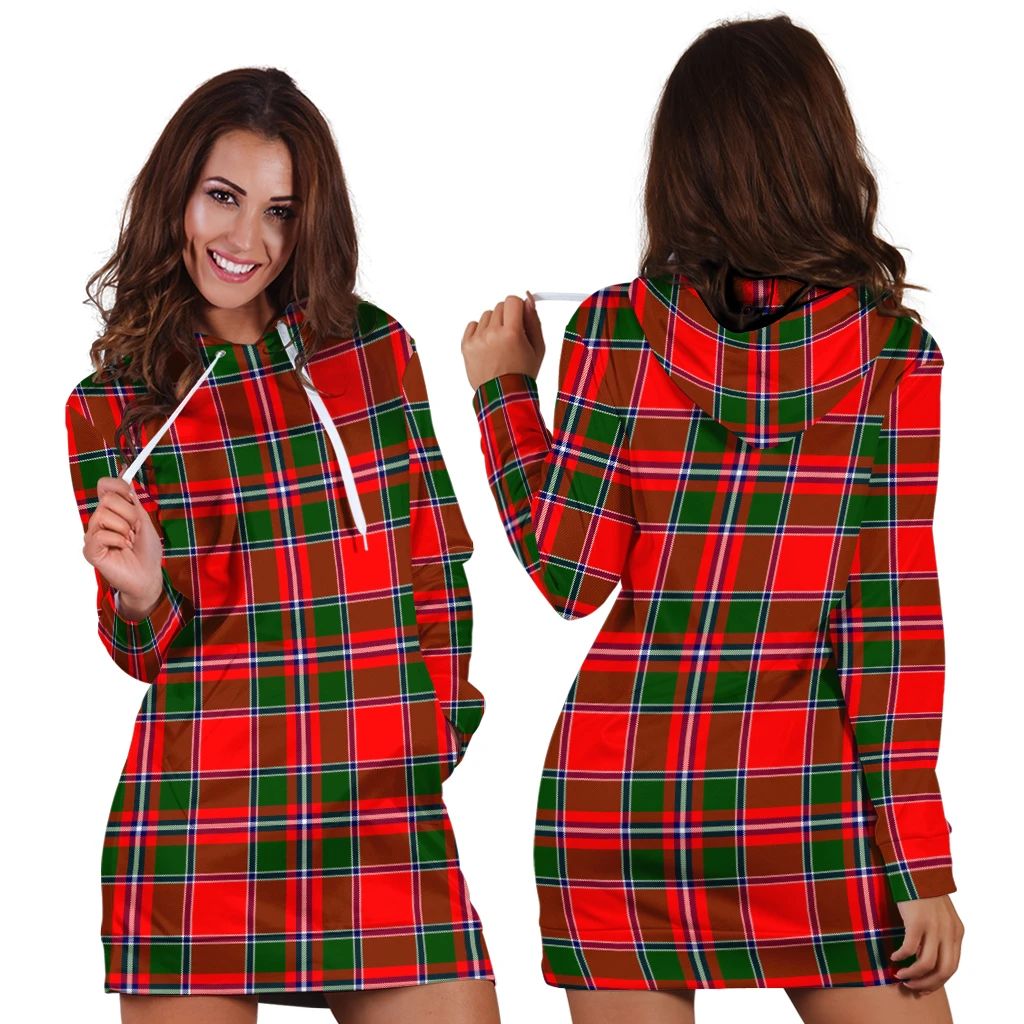 Spens Modern Tartan Classic Hoodie Dress