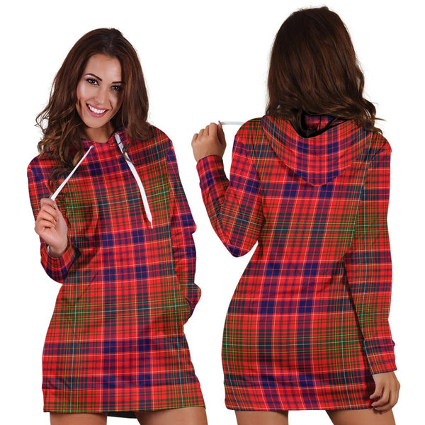 Lumsden Modern Tartan Classic Hoodie Dress